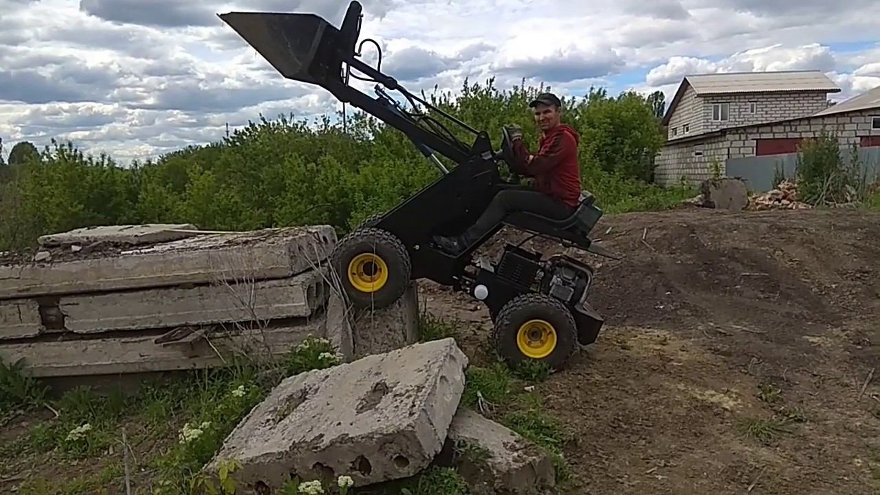 Helper 300 Pro испытания погрузчика