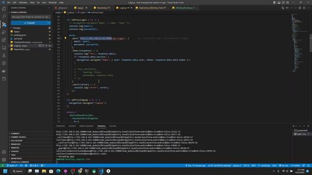 Fuel Management System | NextJS | ExpressJS | React Native | Dev Process | Part 5 смотреть онлайн