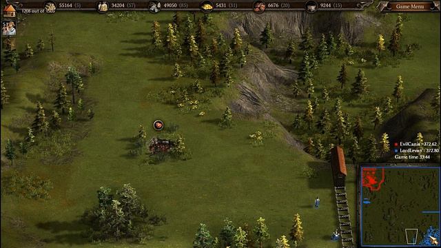 Cossacks 3 online gameplay - 1vs1 Bavaria vs Denmark (#42) смотреть онлайн