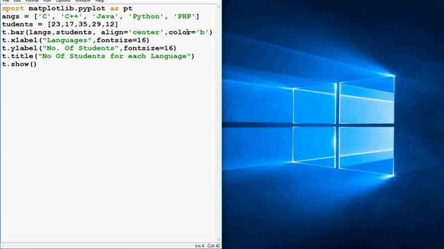 Data Visualization Using Pyplot | Part 16 by MFSEDU смотреть онлайн