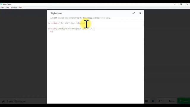 Add Full Background image & Hide Sidebar | Twine game engine смотреть онлайн