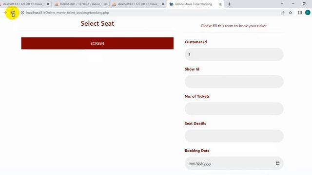 PHP Online Movie Ticket Booking 13 смотреть онлайн
