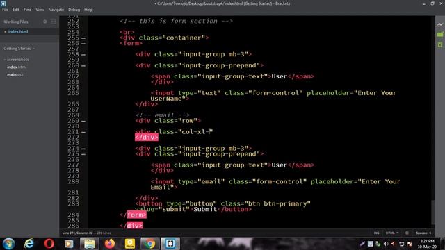 BOOTSTRAP 4 INPUT FORM | HOW TO MAKE FORM IN BOOTSTRAP 4 WITH ICON смотреть онлайн