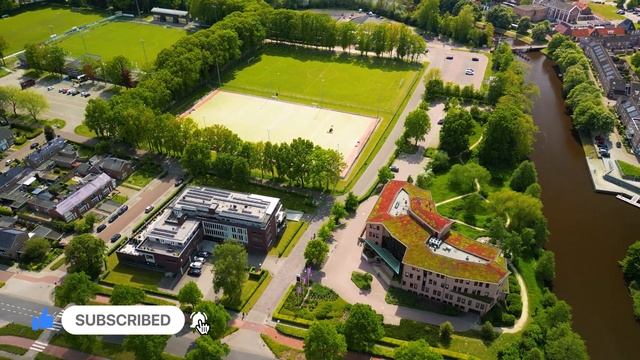 Coevorden ?? Drone Video | 4K UHD | Soft House - Relaxing Music смотреть онлайн