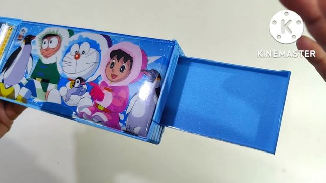Latest Doraemon Pencil Case ?? | Unboxing And Review | Doraemon Geometry Box ?, 6 Button Pencil cas смотреть онлайн