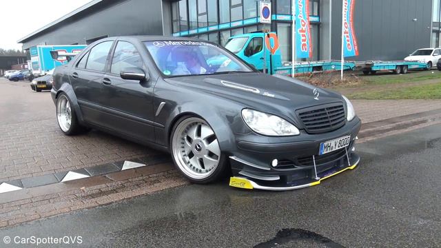 RARE Mercedes S500 GT W220 Widebody - V8 Engine Sounds ! смотреть онлайн