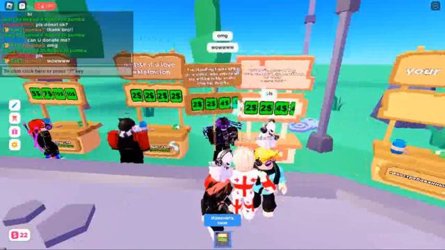 Стою 1 ЧАС АФК в игре PLS DONATE ROBLOX **задонили 100К?** смотреть онлайн