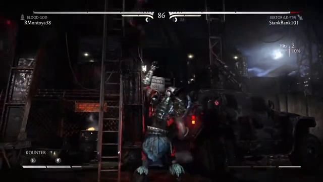 Mortal Kombat XL Crazy Hype Match RMontoya38 (Kotal Kahn) VS StankBank101 (Triborg-Sektor LK-9T9) смотреть онлайн