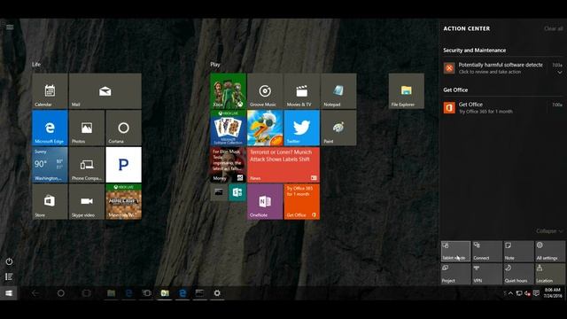 4. Персонализация панели задач в Windows 10 смотреть онлайн
