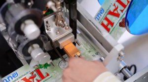 Полуавтоматический этикетировщик для нанесения самоклющихся этикеток на круглую тару ПрактикМ NEW