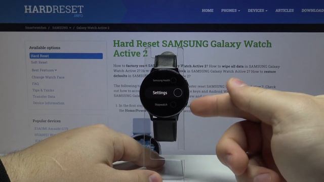 How to Personalize Double-Tap Home Button Function in SAMSUNG Galaxy Watch Active 2 смотреть онлайн