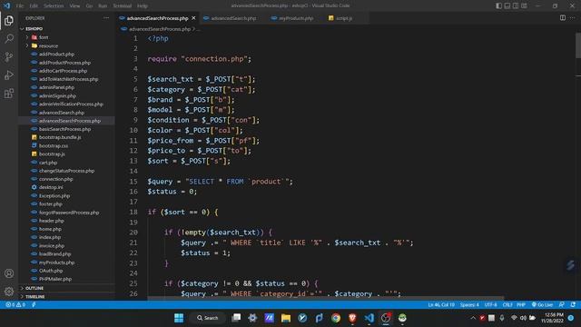Program the advanced product searching process including pagination (Task 20) смотреть онлайн
