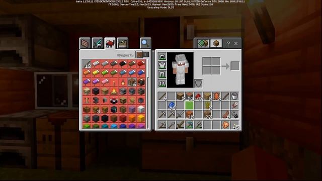Выживание в Minecraft с RTX - Спускаемся в шахту за алмазами. Рыбалка, пшеница и криперы. #2 смотреть онлайн