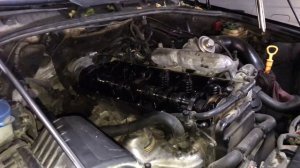 часть 1 Туарег 2.5 тди хлопки во впуске