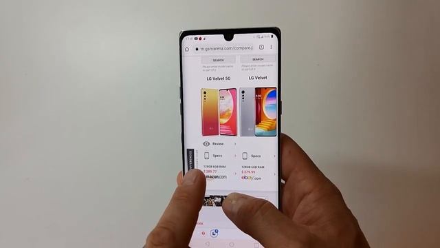 LG Velvet 5G - обзор рефа с AliExpress (ремонтированный смартфон)