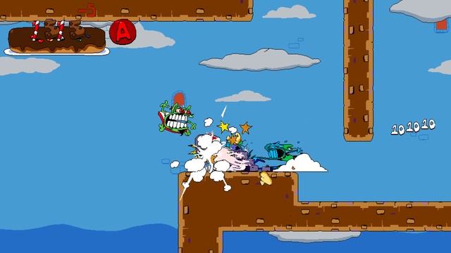 Pizza Tower Pizzelle P ranks The Crumbling tower of Pizza смотреть онлайн