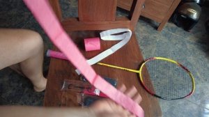 Меняем намотку на ракетке для бадминтона - Обновленный способ