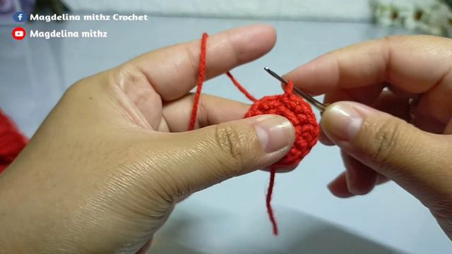 Crochet keychain Ladybug ~ Toturial Mengait gantung kunci смотреть онлайн