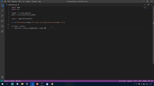 Building a Basic Port Scanner using Nmap in Python смотреть онлайн