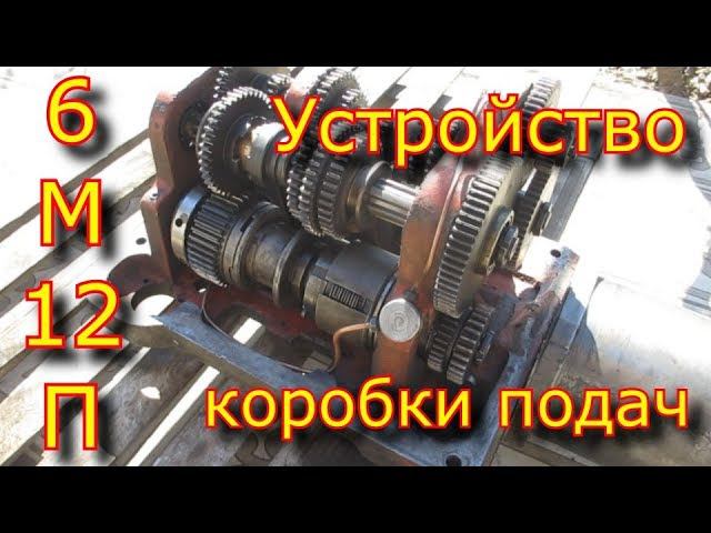 Устройство коробки подач фрезерного станка 6М12П \ Коробка подач 6М12П \ milling machine 6m12p смотреть онлайн