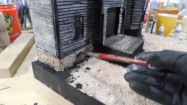 The house on Neibolt Street - Diorama TUTORIAL 1/35 scale смотреть онлайн