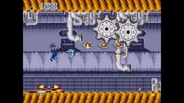 Forgotten Worlds ... (Sega Genesis) Gameplay