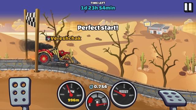 Hill Climb Racing 2 - 36 059 points in TRIALS AND TRIBULATIONS Team Event смотреть онлайн