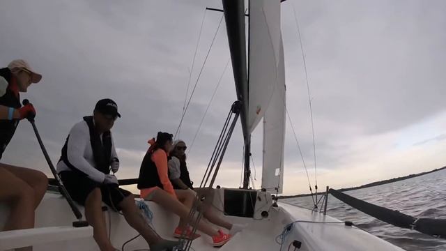 Яхтинг !!! Сила ветра !!!Минское море !!! смотреть онлайн