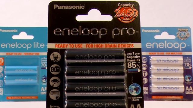 Акумулятори Panasonic eneloop смотреть онлайн