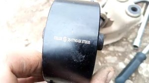 Замена задней опоры Nissan almera n16