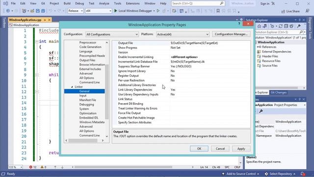 Add External Include Folders and Libraries to C/C++ Projects using Visual Studio 2022 смотреть онлайн