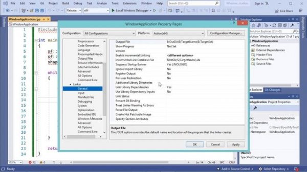 Add External Include Folders and Libraries to C/C++ Projects using Visual Studio 2022