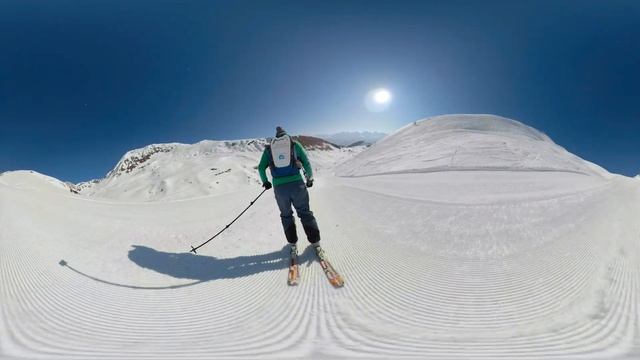 Serfaus, Austria | Black 124 - 360 VR | Piste View смотреть онлайн