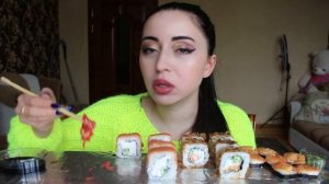 Планы на День рождение ? Суши ? Роллы / Мукбанк/ Айка Эмилли ?