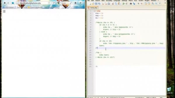 PHP pagrindai (P4): switch, while, do-while, foreach (4 dalis)