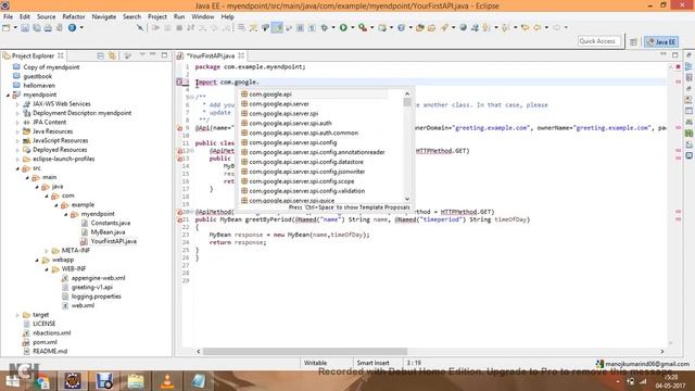Creating a Web Client смотреть онлайн