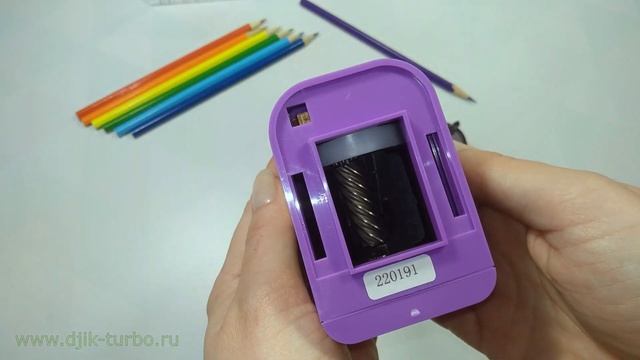 Точилка со спиралевидным лезвием Джик-Турбо смотреть онлайн