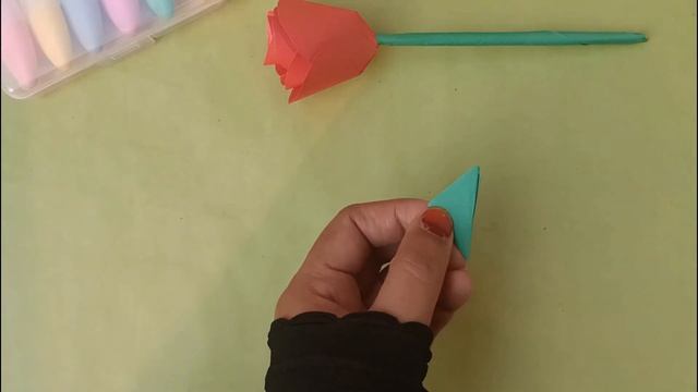 Making DIY Rose Flowers | How To Make Paper Flower| Papercrafts | Craft For Paper Mini Gift Idea |