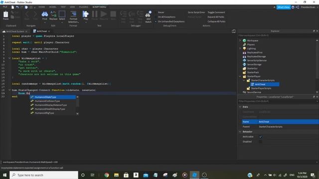 How to Make a TOXIC ANTI-CHEAT in ROBLOX STUDIO? (TUTORIAL) смотреть онлайн