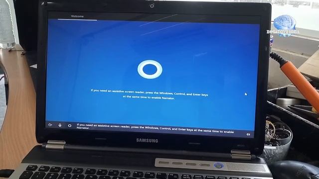 SAMSUNG LAPTOP UPGRADE FROM WINDOWS 7 TO WINDOWS 10 | CORRUPTED OS смотреть онлайн
