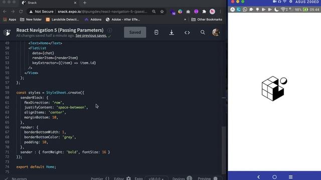 React Native Tutorial: React Navigation 5 (Passing Parameter 2) #21 | STIKOM Yos Sudarso смотреть онлайн