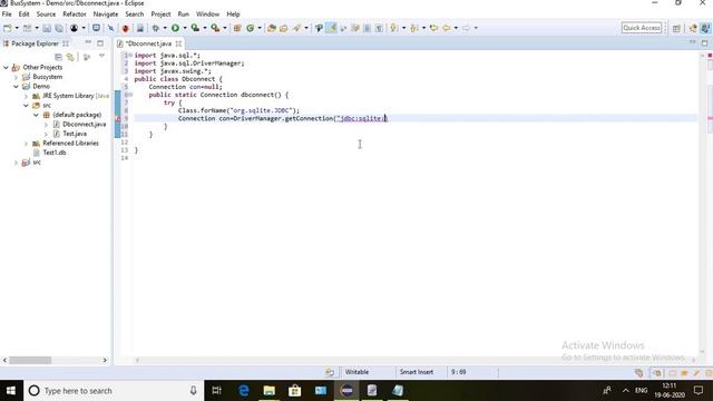 How to create the Databse Connectivity in Eclipse Using sqlite Studio смотреть онлайн