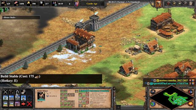 AoE 2 DE - Teutons vs Poles - RM Arena - Ranked 1v1 - Low Elo 884 - Part 7.1 смотреть онлайн
