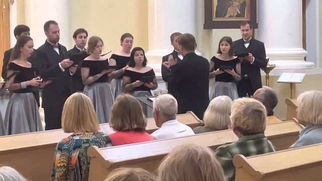 Фестиваль Поющий мир, камерный хор Петербургские серенады смотреть онлайн