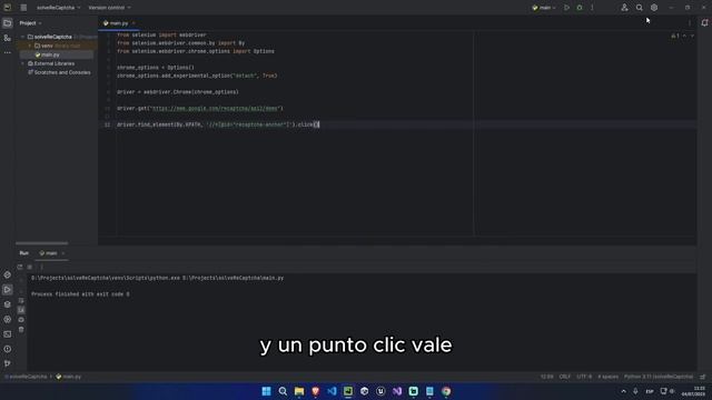 Como resolver Captcha con Selenium Python (Solución Básica) смотреть онлайн