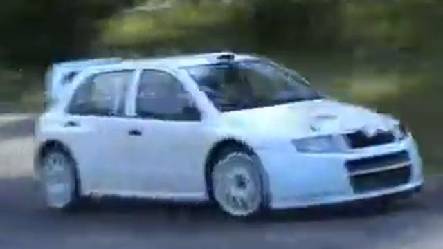 Toni Gardemeister   Skoda Fabia WRC Test   2003