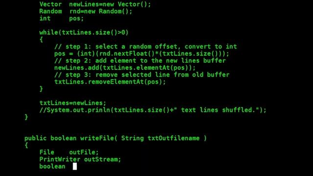 asmr coding Text file line shuffling in Java #asmr #coding #programming #notalking смотреть онлайн