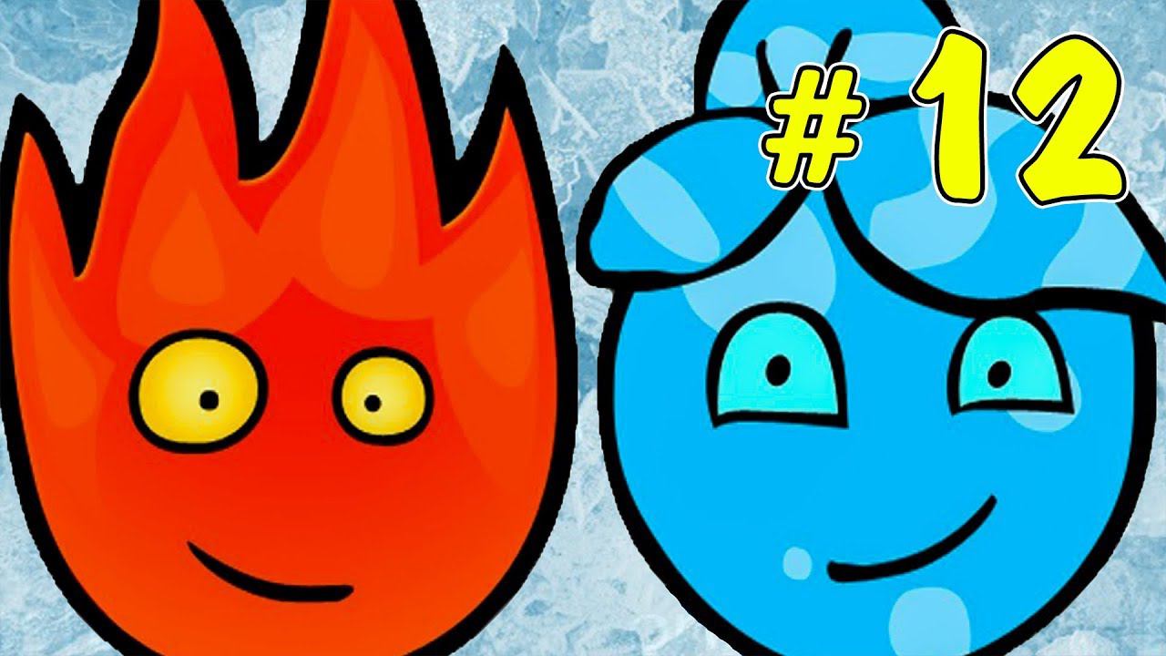 ПРИКЛЮЧЕНИЯ ОГОНЬ и ВОДА в ледяном храме #3. Развлекательное видео для детей на Игрули TV смотреть онлайн