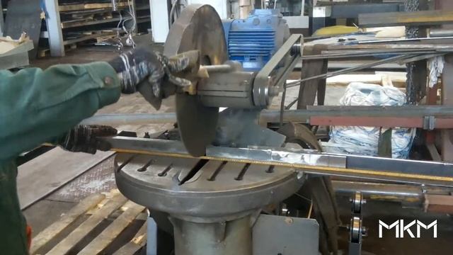 Резка металла дисковой пилой смотреть онлайн