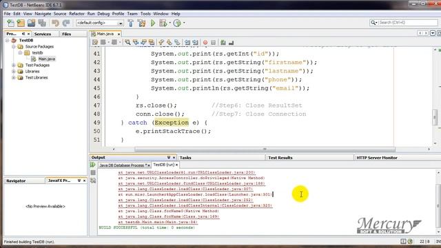 JDBC and Database Utilities смотреть онлайн